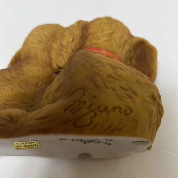 Vintage Homco Home Interior Dog Spaniel Figurine 1988 - Picture 8 of 8